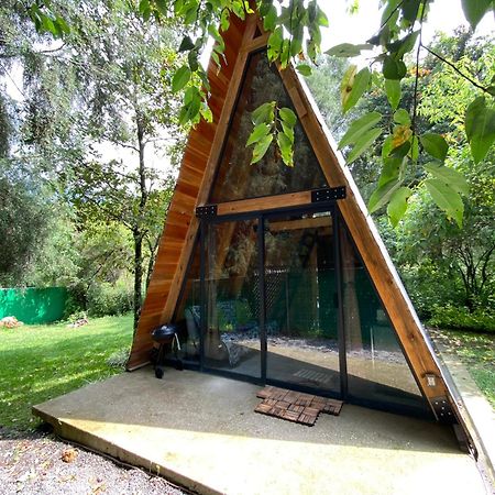 Cabanas Alpina, Romantica Y Acogedora A 10 Minutos Del Centro تيبوزتلان المظهر الخارجي الصورة