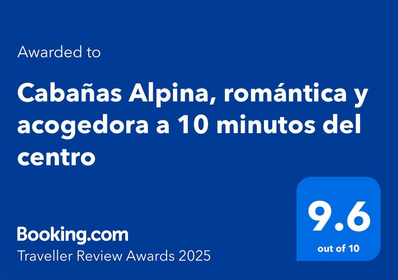 Cabanas Alpina, Romantica Y Acogedora A 10 Minutos Del Centro تيبوزتلان المظهر الخارجي الصورة